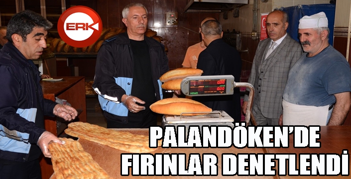 Palandöken’de fırınlar denetlendi...