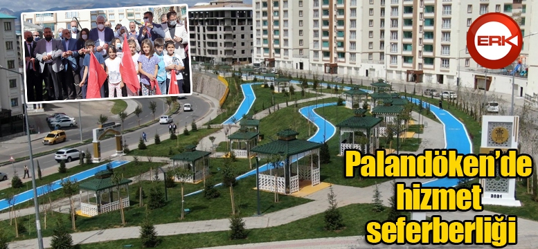 Palandöken’de hizmet seferberliği