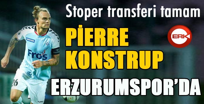 Pierre Konstrup Erzurumspor'da