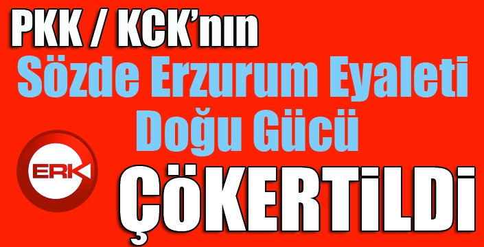 PKK'nın sözde Erzurum Eyaleti Doğu Gücü çökertildi...