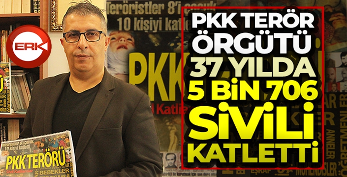 PKK terör örgütü 37 yılda 5 bin 706 sivili katletti