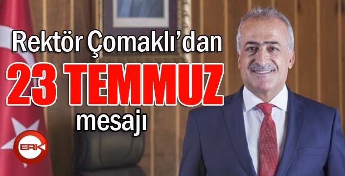 Rektör Çomaklı; “Erzurum Kongresinin 102. Yıl dönümü kutlu olsun”