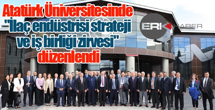 Rektör Hacımüftüoğlu, Türkiye ilaç endüstrisinin öncü isimleriyle bir araya geldi