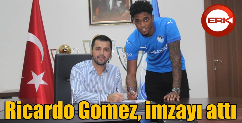 Ricardo Gomez, imzayı attı