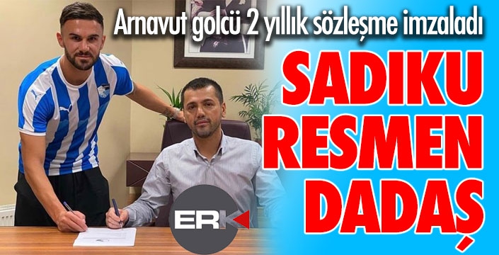 Sadiku'dan 2 yıllık imza...