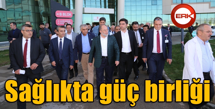 Sağlıkta güç birliği...