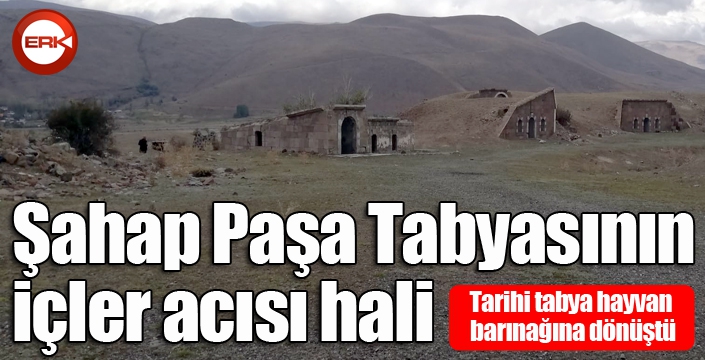 Şahap Paşa Tabyasının içler acısı hali üzüyor