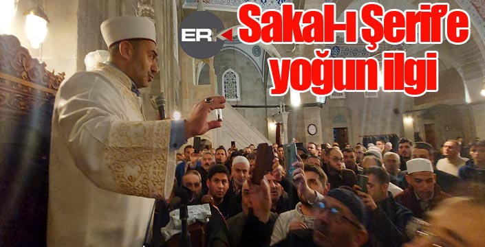 Sakal-ı Şerif’e yoğun ilgi