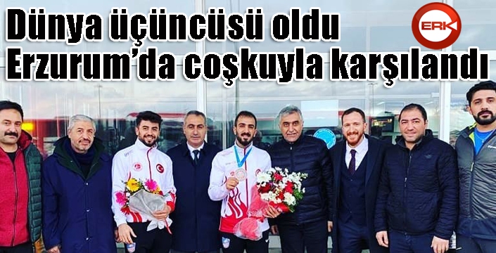 Şampiyon gibi karşılandı