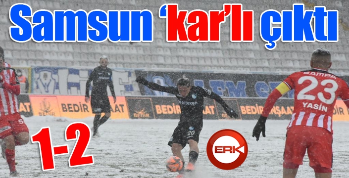 Samsun 'Kar'lı çıktı...