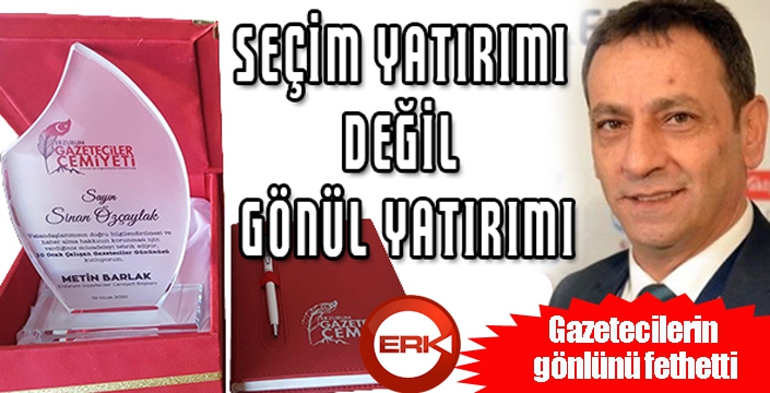 Seçim yatırımı değim, gönül yatırımı...