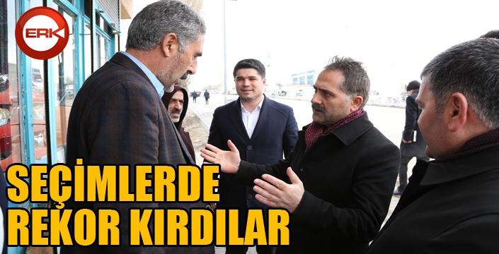 Seçimlerde rekor kırdılar