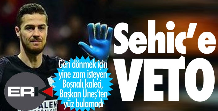 Sehiç bu kez veto yedi!