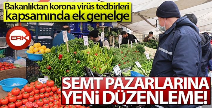 Semt pazarlarına yeni düzenleme