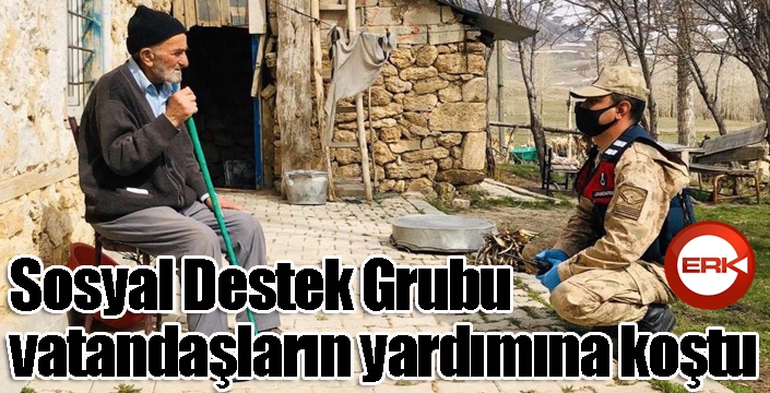 Sosyal Destek Grubu vatandaşların yardımına koştu