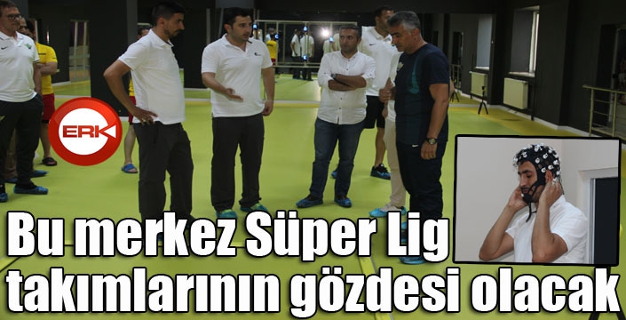 Sporcu Performans Ölçme Tesisi Süper Lig takımlarının gözdesi olmaya hazırlanıyor 