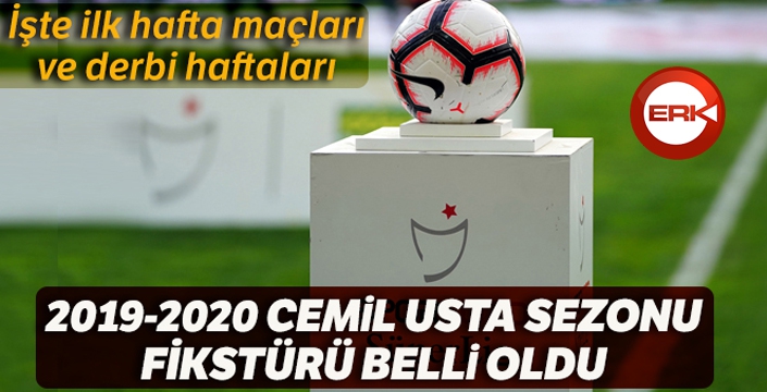 Süper Lig'de 2019-2020 sezonu fikstürü belirlendi