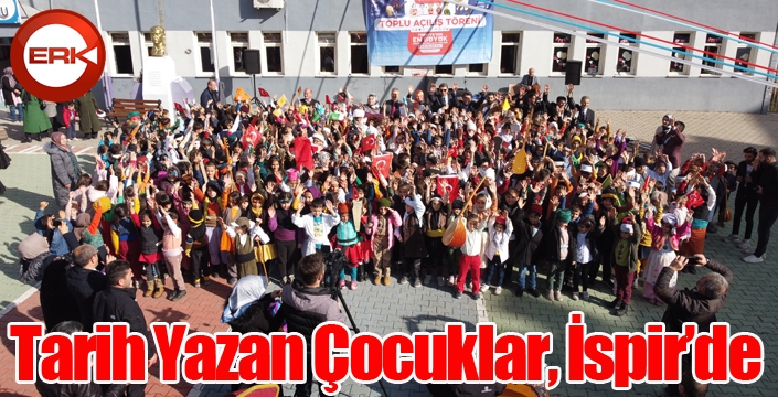 Tarih Yazan Çocuklar, İspir’de