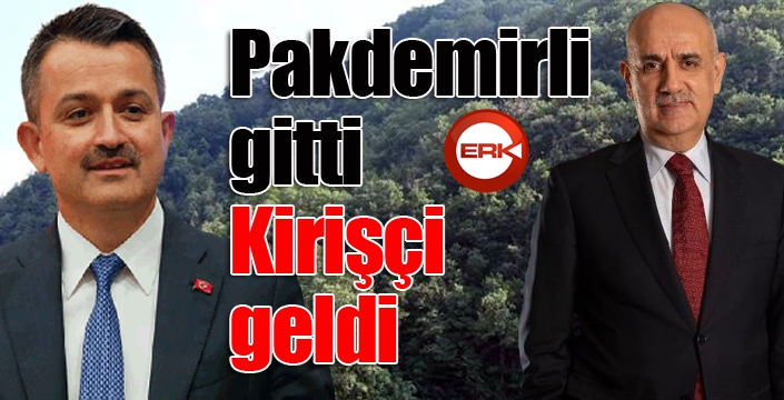 Tarım Bakanı Pakdemirli istifa etti... Yerine Vahit Kirişçi atandı...