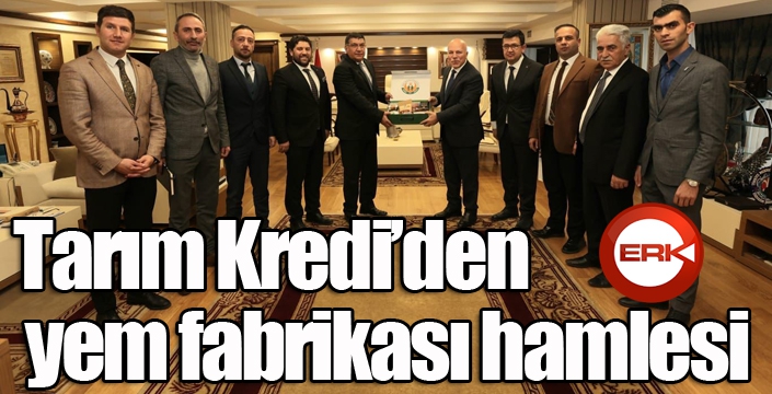 Tarım Kredi’den yem fabrikası hamlesi