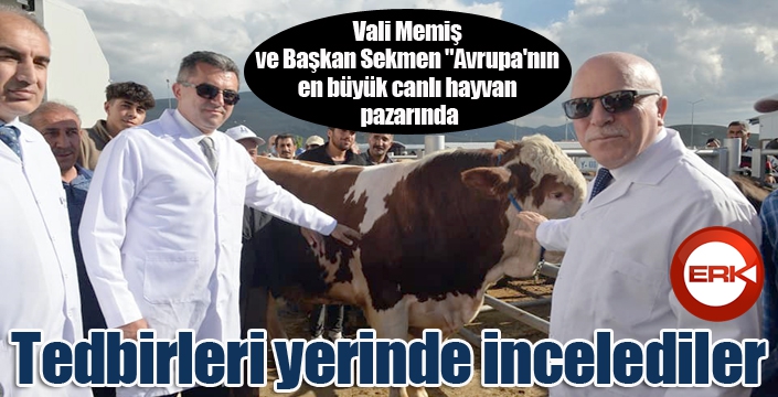 Tedbirleri yerinde incelediler...