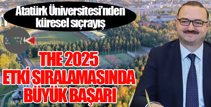 THE 2025 ETKİ SIRALAMASINDA BÜYÜK BAŞARI…