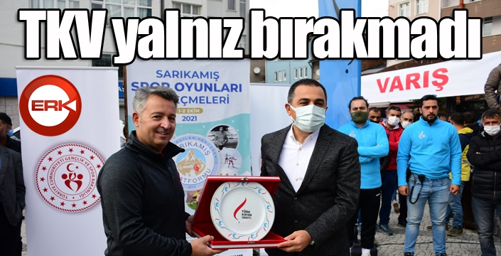 TKV yalnız bırakmadı