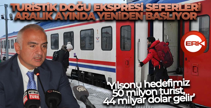 Turistik Doğu Ekspresi seferleri aralık ayında yeniden başlıyor