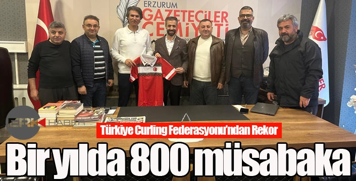 Türkiye Curling Federasyonu’ndan Rekor: Bir Yılda 800 Müsabaka
