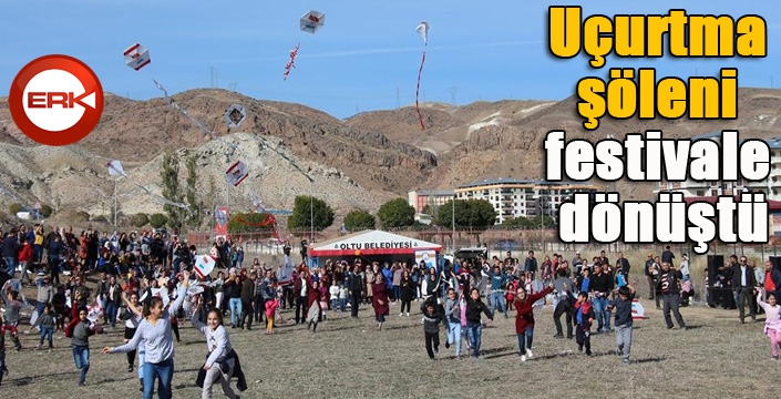 Uçurtma şöleni festivale dönüştü