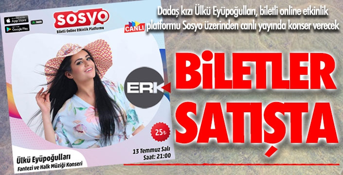 Ülkü Eyüpoğulları'ndan online konser... 