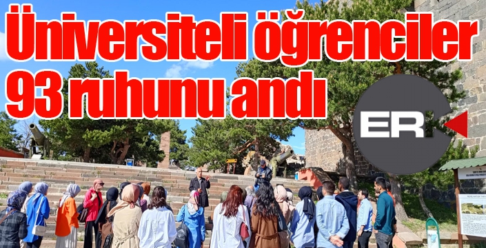 Üniversiteli öğrenciler 93 ruhunu andı
