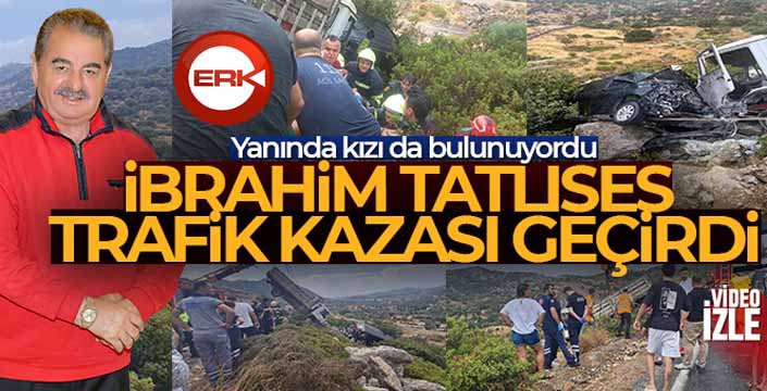 Ünlü sanatçı İbrahim Tatlıses, Bodrum'da trafik kazası geçirdi!