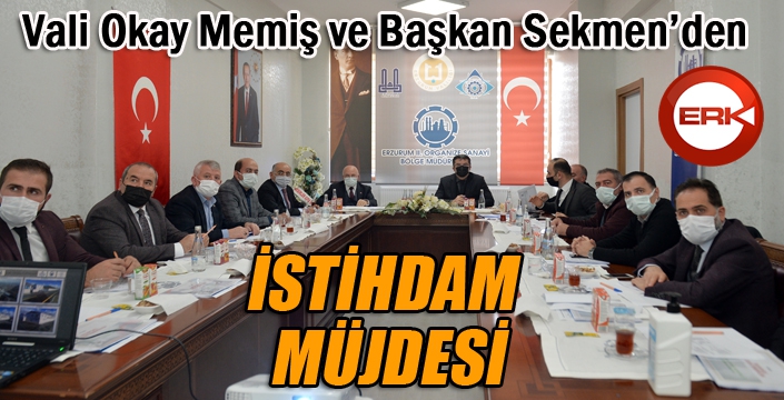 Vali Memiş Başkanlığında 2. OSB Müteşebbis Heyeti toplandı