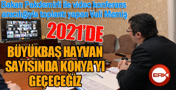 Vali Memiş: “Türkiye’deki meraların yüzde 11’ine sahibiz”