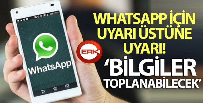 'WhatsApp'ta kişisel verilerin kullanımı hakkında önemli detaylar incelenmeli'