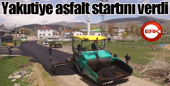 Yakutiye asfalt startını verdi