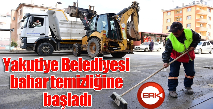 Yakutiye Belediyesi bahar temizliğine başladı