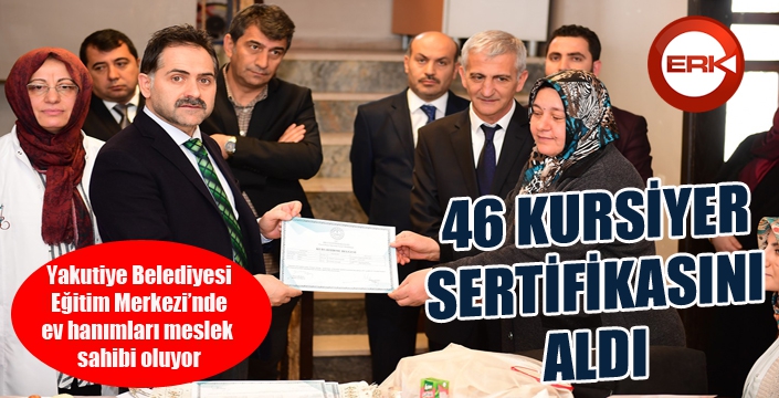 Yakutiye Belediyesi, ev hanımlarına eğitim ocağı