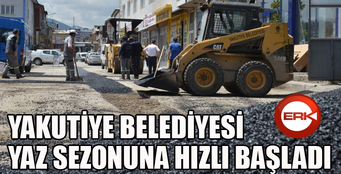 Yakutiye’de bozuk yollar onarılıyor