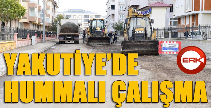 Yakutiye'de durmak yok, hizmete devam