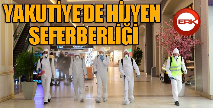 Yakutiye’de hijyen seferberliği sürüyor