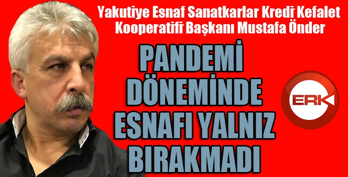 Yakutiye esnafından Başkan Önder'e destek teşekkürü...