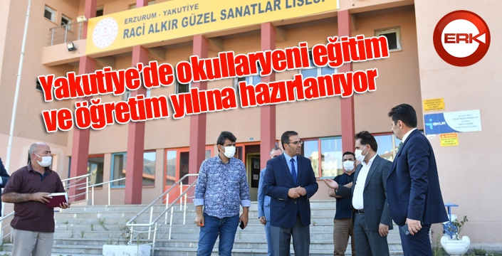 Yakutiye’nin okulları yeni eğitim ve öğretim yılına hazırlanıyor