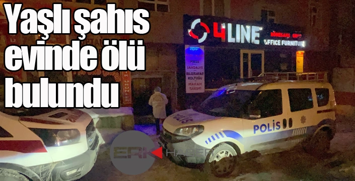 Yaşlı şahıs evinde ölü bulundu