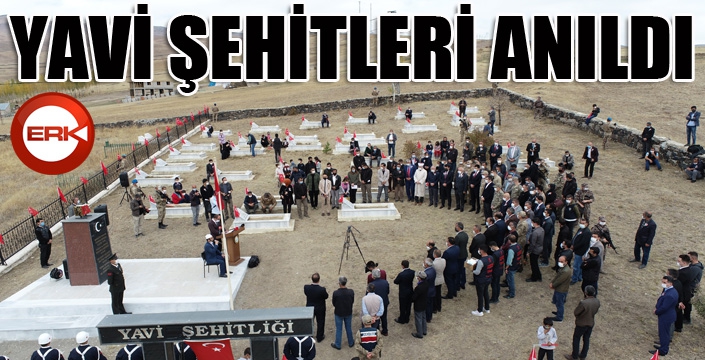 Yavi şehitleri anıldı...