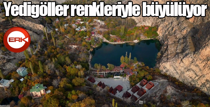 Yedigöller renkleriyle büyülüyor