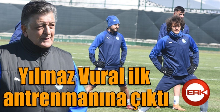 Yılmaz Vural ilk antrenmanına çıktı