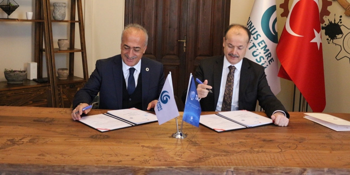 Yunus Emre Enstitüsü ile iş birliği protokolü imzalandı