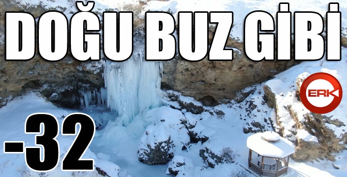 Yurdun doğusu buz tuttu